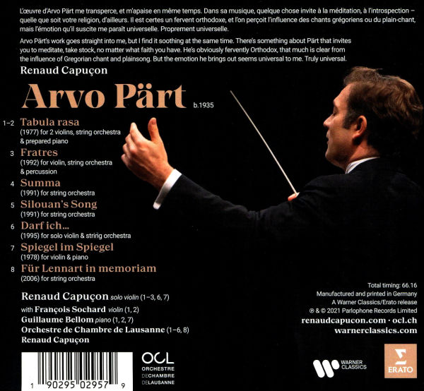 Arvo P¿¿rt: Tabula Rasa