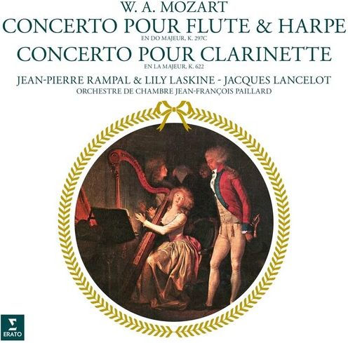 W.A. Mozart: Concerto pour Flute & Harp; Concerto pour Clarinette