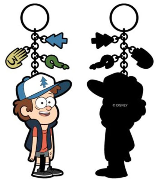 Gravity Falls Dipper Pines Enamel Key Chain