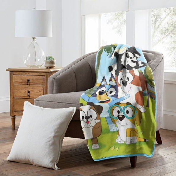 BBC's Bluey "Friend Fun" 46x60 Silk Touch Throw - by The Northwest Group
