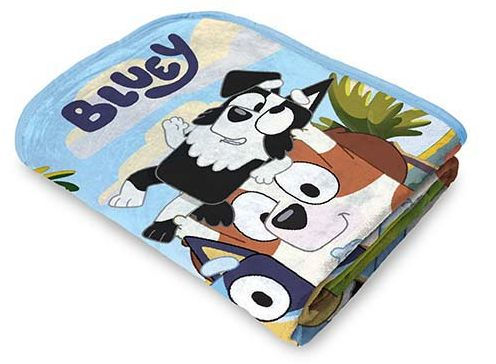 BBC's Bluey "Friend Fun" 46x60 Silk Touch Throw - by The Northwest Group