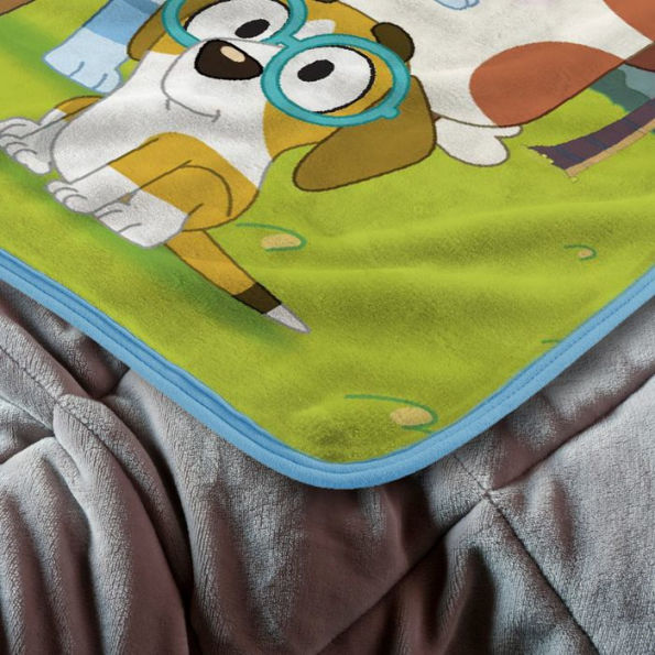 BBC's Bluey "Friend Fun" 46x60 Silk Touch Throw - by The Northwest Group