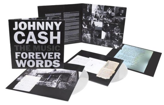 Johnny Cash: The Music – Forever Words[Barnes & Noble Exclusive White Vinyl with Litho Of Handwritten Johnny Cash Lyrics]