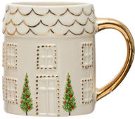 Title: Holiday House Stoneware Mug