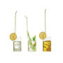 Glass Highball Cocktail Ornaments, Assorted 3 styles