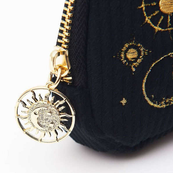 Celestial Embroidered Pouch