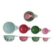 Title: Holiday Icons Stoneware Meauring Cups
