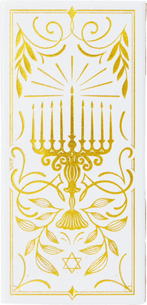 Hanukkah Match Box with Matches