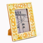Alternative view 2 of Yellow Shell Patterned Frame