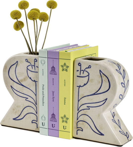 Terracotta Vase Bookends