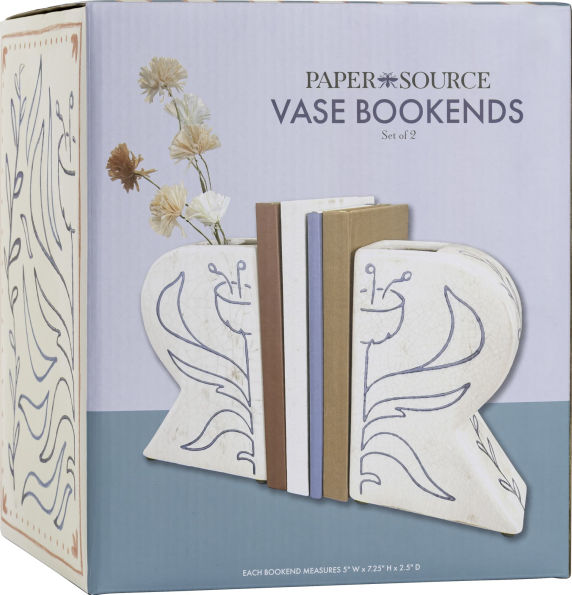 Terracotta Vase Bookends