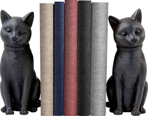 Cat Bookends S/2