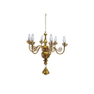 Title: Gold Chandelier Ornament