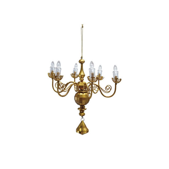 Gold Chandelier Ornament