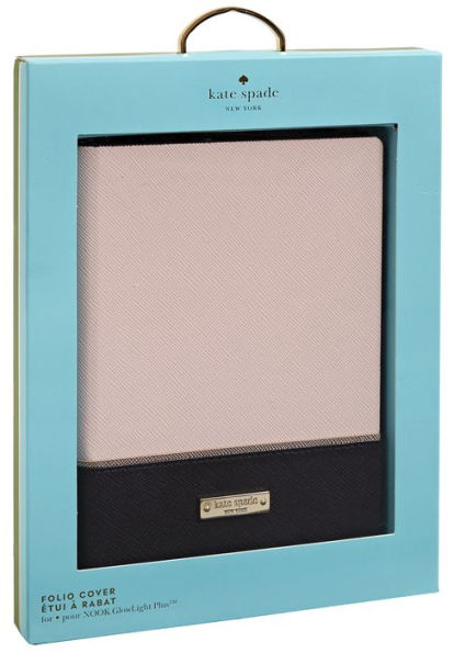 Kate Spade New York GlowLight Plus Cover, Rose Quartz/Black