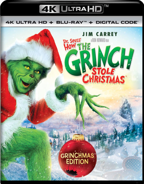 Dr. Seuss' How the Grinch Stole Christmas [4K Ultra HD Blu-ray]