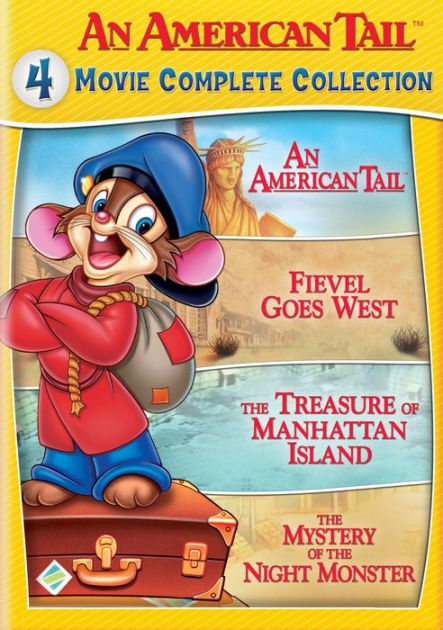 American Tail: 4 Movie Complete Collection by Don Bluth, Larry Latham ...