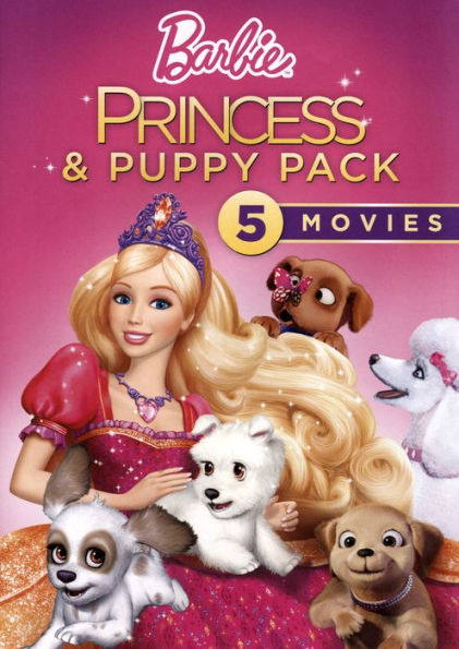Barbie Princess and Puppy Pack [5 Discs]