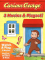 Curious George: 3-Movies & Playset