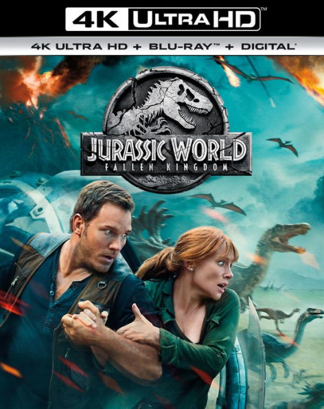 Jurassic World: Fallen Kingdom [4K Ultra HD Blu-ray/Blu-ray]