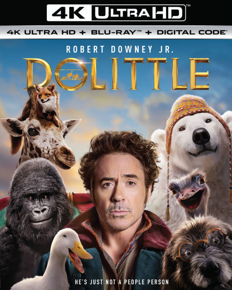 Dolittle [Includes Digital Copy] [4K Ultra HD Blu-ray/Blu-ray]