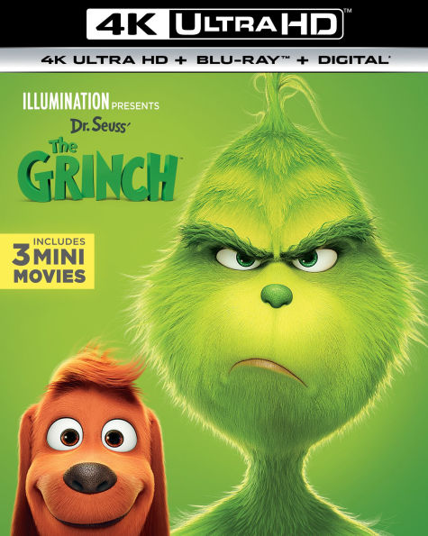 Illumination Presents: Dr. Seuss' The Grinch [Includes Digital Copy] [4K Ultra HD Blu-ray/Blu-ray]