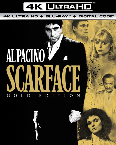 Scarface [Gold Edition] [Includes Digital Copy] [4K Ultra HD Blu-ray/Blu-ray]