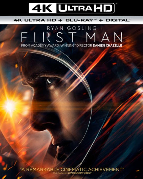 First Man [Includes Digital Copy] [4K Ultra HD Blu-ray/Blu-ray]