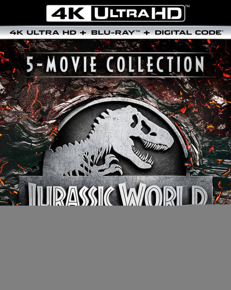 Jurassic World 5-Movie Collection [Includes Digital Copy] [4K Ultra HD Blu-ray]