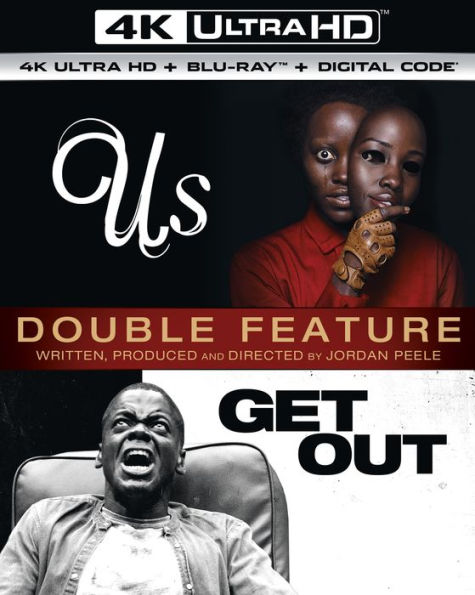 Us/Get Out Double Feature [Includes Digital Copy] [4K Ultra HD Blu-ray/Blu-ray]