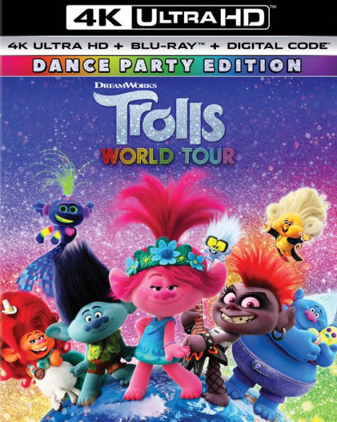 Trolls: World Tour [Includes Digital Copy] [4K Ultra HD Blu-ray/Blu-ray]