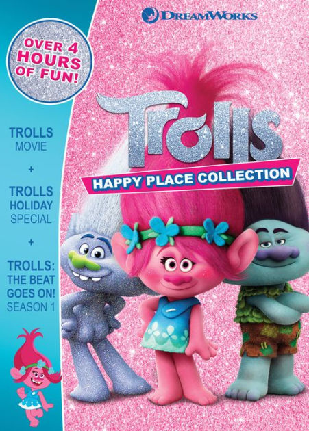 Trolls: Happy Place Collection by TROLLS: HAPPY PLACE COLL.(3PC) | DVD ...