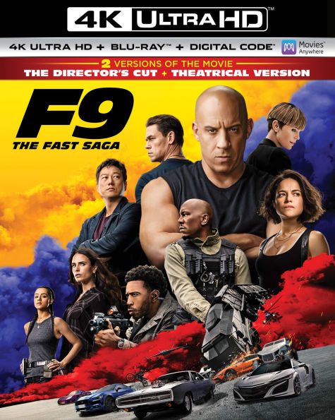 F9: The Fast Saga [Includes Digital Copy] [4K Ultra HD Blu-ray/Blu-ray]