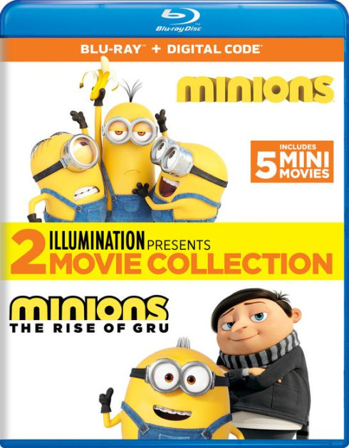 Minions 2-Movie Collection [Includes Digital Copy] [Blu-ray] by Minions ...