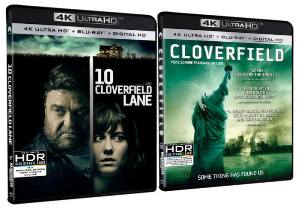 10 Cloverfield Lane/Cloverfield 2-Movie 4K UHD Collection [Digital Copy] [4K Ultra HD Blu-ray]