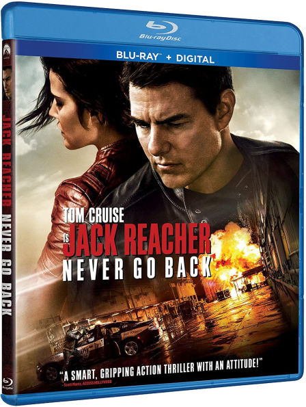 Jack Reacher: Never Go Back [Includes Digital Copy] [Blu-ray]