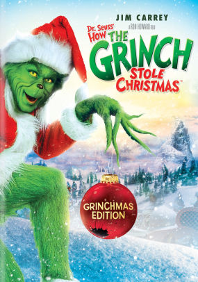 Stealing Christmas From Whoville Mov 2022 Dr. Seuss's How The Grinch Stole Christmas By Ron Howard, Jim Carrey,  Jeffrey Tambor, Christine Baranski | Dvd | Barnes & Noble®