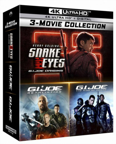 G.I. Joe 3-Movie Collection [Includes Digital Copy] [4K Ultra HD Blu-ray]