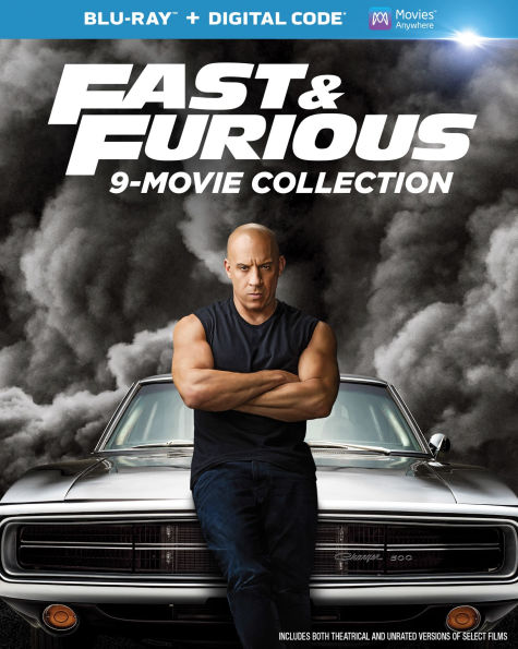 Fast & Furious 9-Movie Collection [Includes Digital Copy] [Blu-ray]