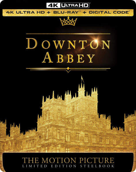 Downton Abbey [SteelBook] [Includes Digital Copy] [4K Ultra HD Blu-ray]/Blu-ray]