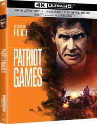Title: Patriot Games [Includes Digital Copy] [4K Ultra HD Blu-ray/Blu-ray]