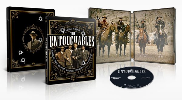 The Untouchables [SteelBook] [Includes Digital Copy] [4K Ultra HD Blu-ray]