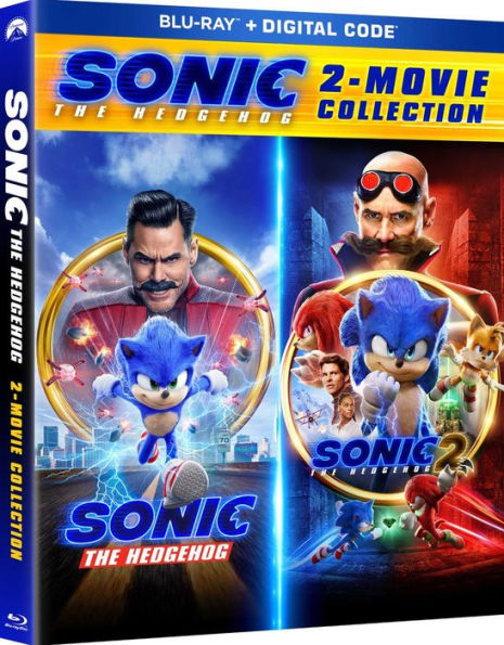 Sonic the Hedgehog: 2-Movie Collection [Includes Digital Copy] [Blu-ray]