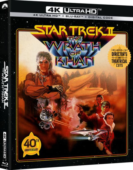 Star Trek II: The Wrath of Khan [Includes Digital Copy] [4K Ultra HD Blu-ray/Blu-ray]
