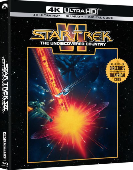 Star Trek VI: The Undiscovered Country [Includes Digital Copy] [4K Ultra HD Blu-ray/Blu-ray]