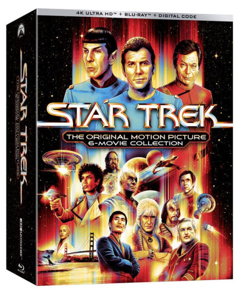 Star Trek: Original Motion Picture Collection [Includes Digital Copy] [4K Ultra HD Blu-ray/Blu-ray]