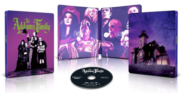 The Addams Family [Includes Digital Copy] [SteelBook] [4K Ultra HD Blu-ray]