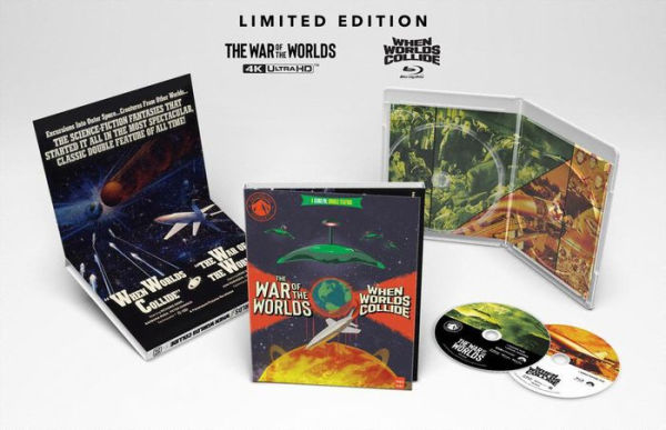 War of the Worlds (1953)/When Worlds Collide [Includes Digital Copy] [4K Ultra HD Blu-ray/Blu-ray]