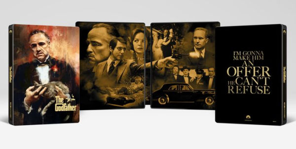 The Godfather [SteelBook] [Includes Digital Copy] [4K Ultra HD Blu-ray]