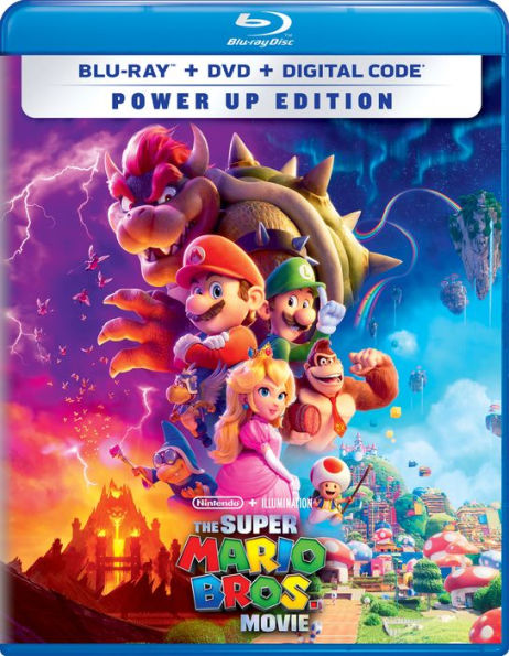 The Super Mario Bros. Movie [Includes Digital Copy] [Blu-ray/DVD]